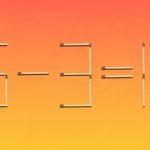 Da bi bila enakost pravilna, morate premakniti le 1 uganko: