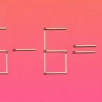 Da bi bila enakost pravilna, morate premakniti le eno tekmo: